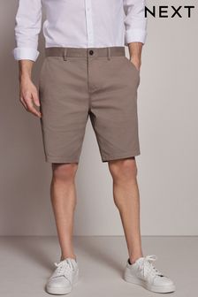 Dark Stone Slim Stretch Chino Shorts (D19594) | KRW29,900