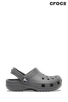 Grey - Crocs Classic Toddler Unisex Clogs (D19786) | kr550