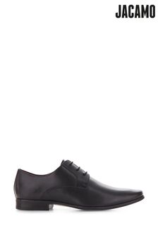 Jacamo Black Mason Leather Derby Formal Shoes with Extra Wide Fit (D20066) | 58 €