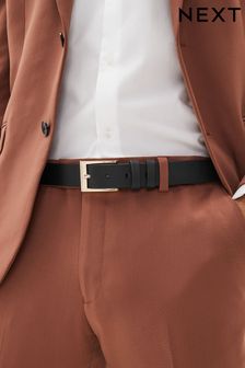 Black/Gold Leather Belt (D20160) | €15