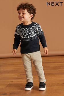 Ensemble en maille fairisle (3 mois - 7 ans) (D20986) | €11 - €12