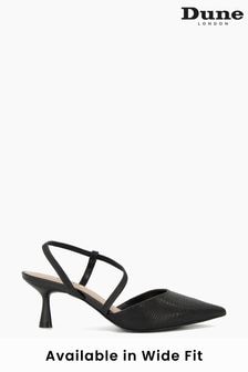 Черный - Dune London асимметричные туфли-двояки (D21035) | €106