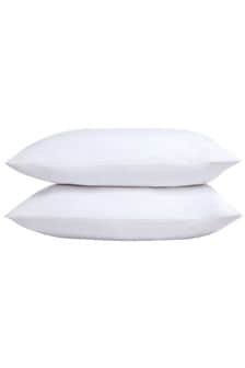TLC Set of 2 White 5* 480 Thread Count Pillowcases (D21188) | NT$930