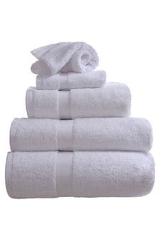 TLC White 750GSM Towel