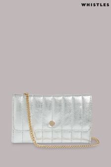 Whistles Silver Elly Quilted Chain Purse (D21714) | 60 €