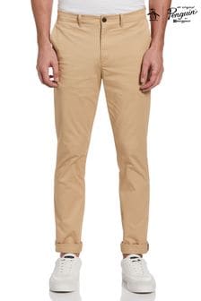 Светло-коричневый - Original Penguin узкие брюки чинос (D22473) | €96
