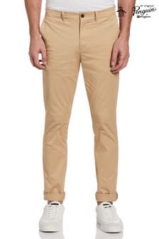 Svetlo rjava - Original Penguin chino hlače ozkega kroja (D22473) | €80