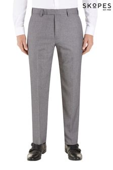Skopes Harcourt Silver Slim Fit Suit: Trousers