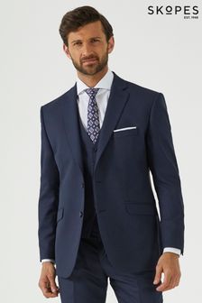 Skopes Montague Navy Blue Tailored Fit Suit Jacket (D23091) | 315 zł