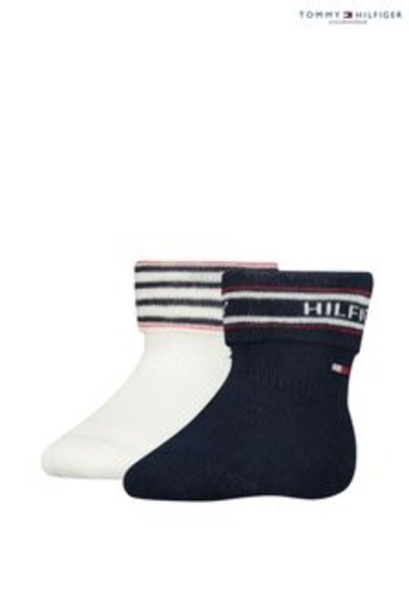 Modré ponožky Tommy Hilfiger Newborn Folded (D23122) | €8