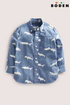 Boden Blue Interest Denim Shirt (D23311) | 900 Kč - 1 045 Kč