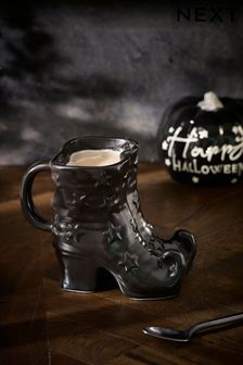 Black Halloween Witch's Boot Mug (D23584) | 9 €