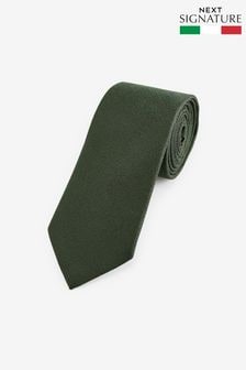 Forest Green Signature Made In Italy Tie (D24761) | $69