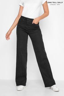 Long Tall Sally Black BEA Stretch Wide Leg Jeans (D25121) | 69 €