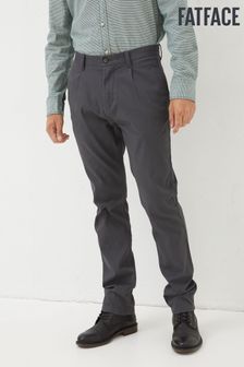 FatFace Grey Pleated Chino Trousers (D25369) | 40 €