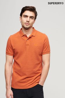 Superdry Orange Classic Pique Polo Shirt (D25554) | 61 €