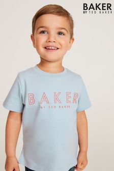 Baker by Ted Baker Blue Dinosaur T-Shirt (D25936) | €12 - €13