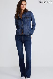 Springfield Blue Boot-Cut Wash Jeans (D26330) | $66