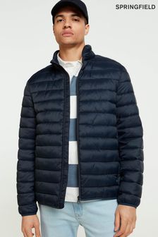 Springfield Blue Quilted Jacket (D26386) | $132