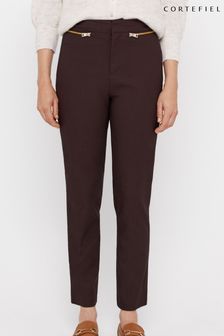 Cortefiel Brown Skinny Trousers (D26496) | €31