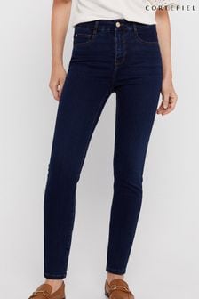 Cortefiel Blue Sensational Fit Slimming Denim Trousers (D26520) | $82