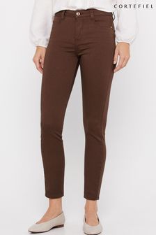 Cortefiel Sensational Fit Brown Jeans (D26536) | $82