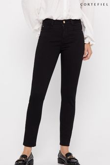 Cortefiel Sensational Fit Black Jeans (D26537) | €31
