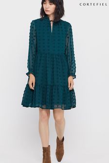 Cortefiel Green Short Dress (D26627) | 252 zł