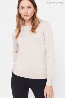 Cortefiel Pullover, Natur (D26686) | 30 €