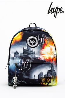 Hype. x Harry Potter Hogwarts Fire Black Backpack (D27325) | $83