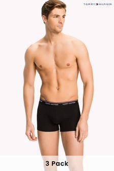 Tommy Hilfiger Black Trunks 3 Pack