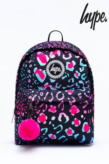Реклама. Пурпурный рюкзак с леопардовым принтом (D27688) | €35