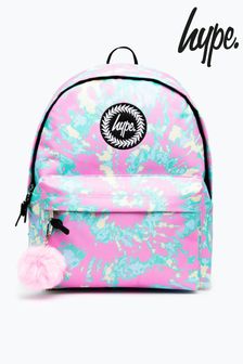 Hype. Purple Pastel Tye Dye Backpack (D27693) | kr550