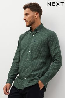 Easy Iron Button Down Oxford Shirt