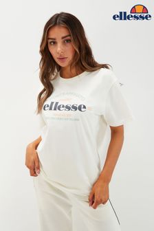 Ellesse Oversized Tovo White T-Shirt (D28208) | $40