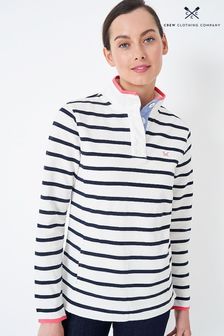 Crew Clothing Company Padstow Piquée-Sweatshirt (D28420) | 86 €