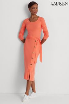 Lauren Ralph Lauren Parissa Belted Rib Knit Long Sleeve Dress (D28590) | €121