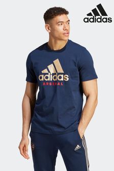 adidas Navy Arsenal Street Graphic T-Shirt (D28832) | $77