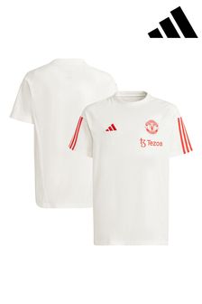 adidas White Manchester United Tiro 23 Training Kids T-Shirt (D28885) | €31 - €33