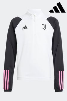 adidas White Juventus Tiro 23 Training Kids Top (D28918) | €62