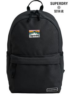Superdry Black Vintage Classic Montana Backpack (D29073) | DKK375
