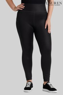 Czarne legginsy plus size Marjaly marki Lauren Ralph Lauren (D29515) | 407 zł
