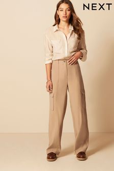 Stone Tailored Utility Cargo Straight Trousers (D29869) | 21 €