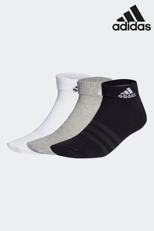 Різнокольоровий - Adidas тонкі і легкі шкарпетки на щиколотці 3 пари (D30481) | 572 ₴