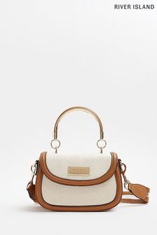 River Island Brown Satchel Bag (D30546) | €21.50