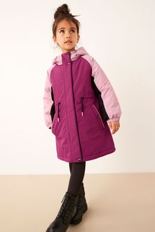 Berry Red Waterproof Parka (3-16yrs) (D30871) | €45 - €59