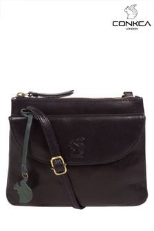 Conkca Tillie Leather Cross-Body Bag (D32536) | 223 QAR