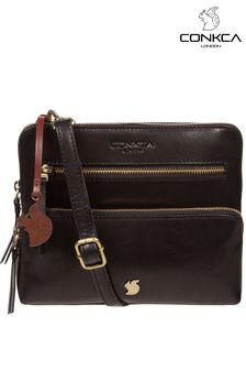 Conkca Angel Leather Cross-Body Clutch Bag (D32764) | 60 €