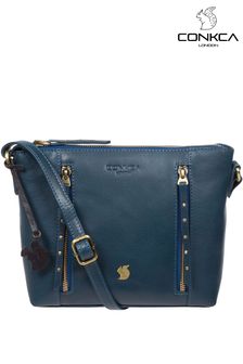Conkca Pip Leather Cross-Body Bag (D32765) | €56