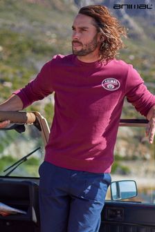 Animal Mens Purple Shoreside Organic Sweatshirt (D32854) | 54 €